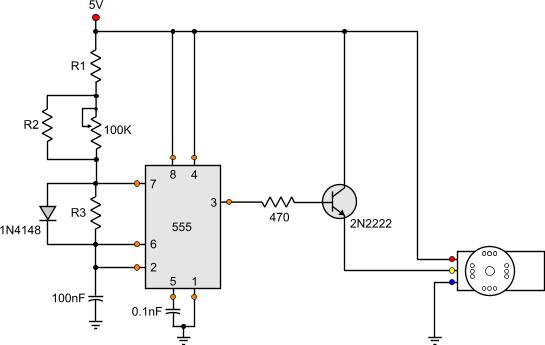 Technical information on Radio Control RC Servos.