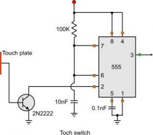 simple touch timer